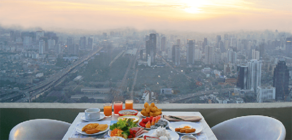 baiyoke sky hotel breakfast buffet menu